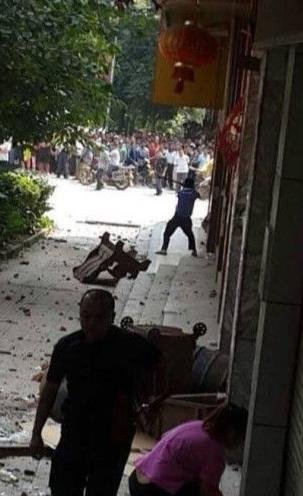 事故現場。(圖片來自網絡)