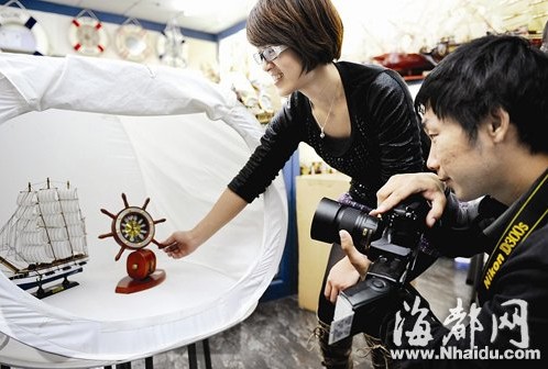 “雙11”臨近 網購攝影師忙翻天日薪達千元