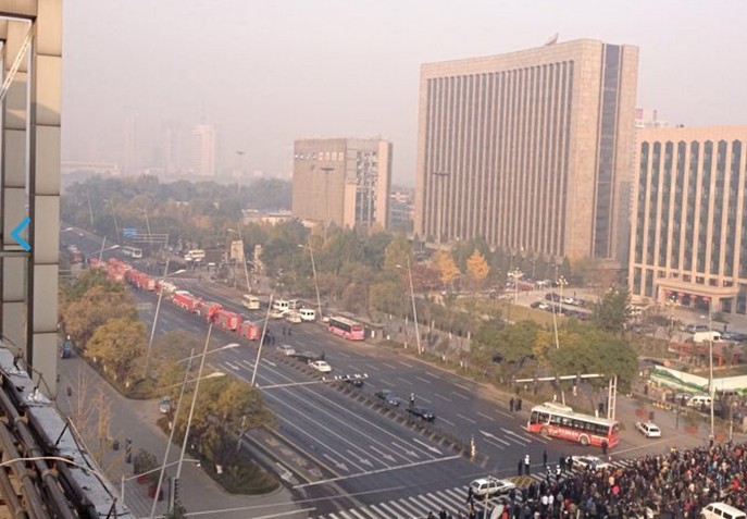 山西省委門口連環爆炸12