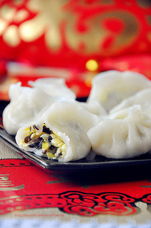 白蘿卜豬肉黑木耳餃