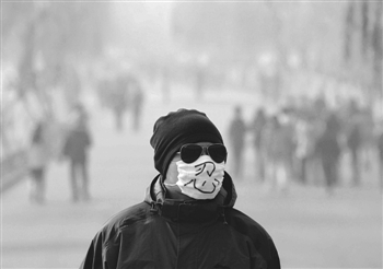 五日，杭州霧霾天