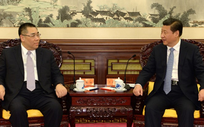 習近平會見崔世安1