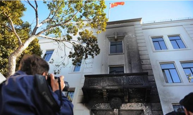 中國駐美領館縱火犯信息