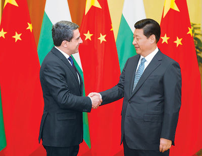 習近平同保加利亞總統舉行會談