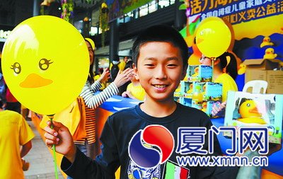 有了小黃鴨，我以后可以向同學炫耀了