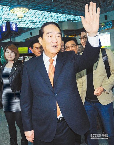 習(xí)近平會(huì)見(jiàn)親民黨主席宋楚瑜