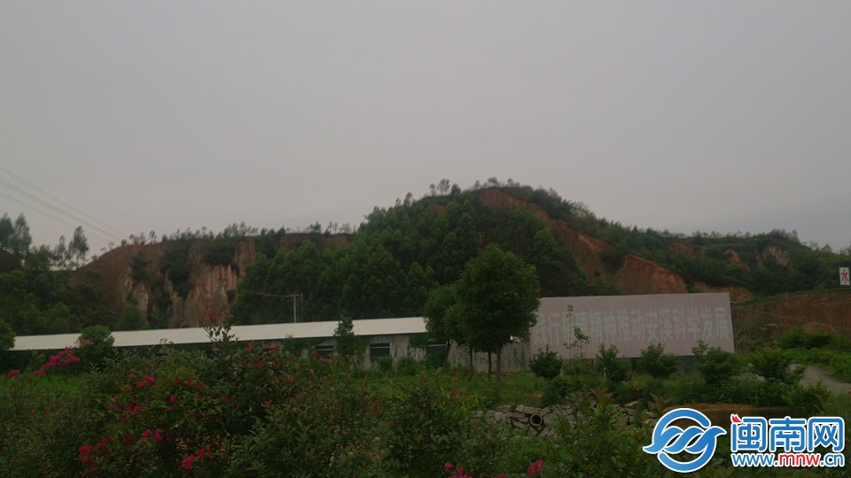 進行崩崗治理的山坡 副本