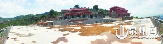 媽祖廟文化廣場已完成硬化,今后這里將成為村民的活